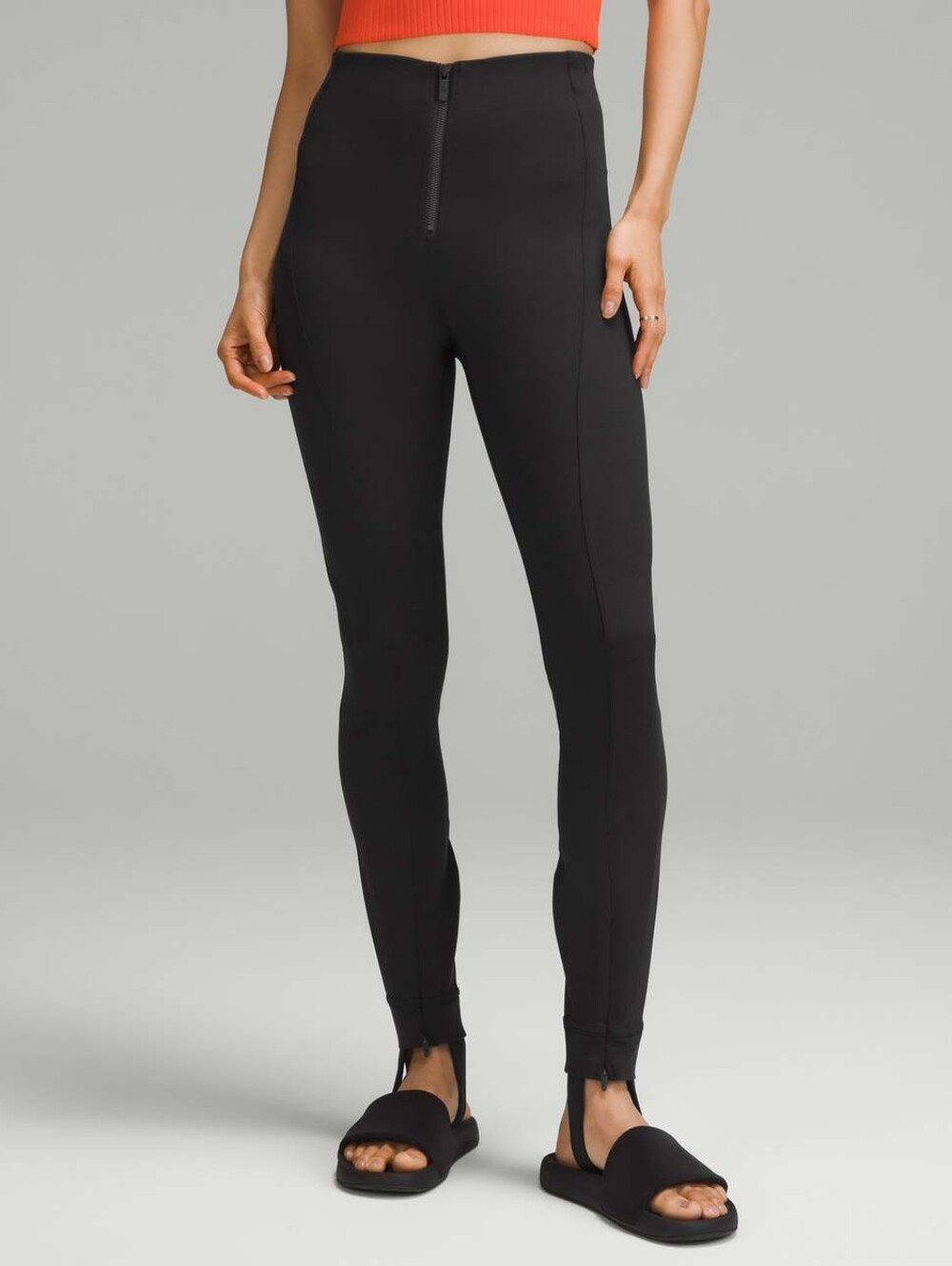 Lululemon Pull-On Zip-Front High-Rise Pant *Full Length